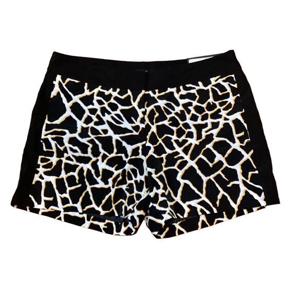 NWT Worthington giraffe print dress shorts Sz 14 - Picture 2 of 11